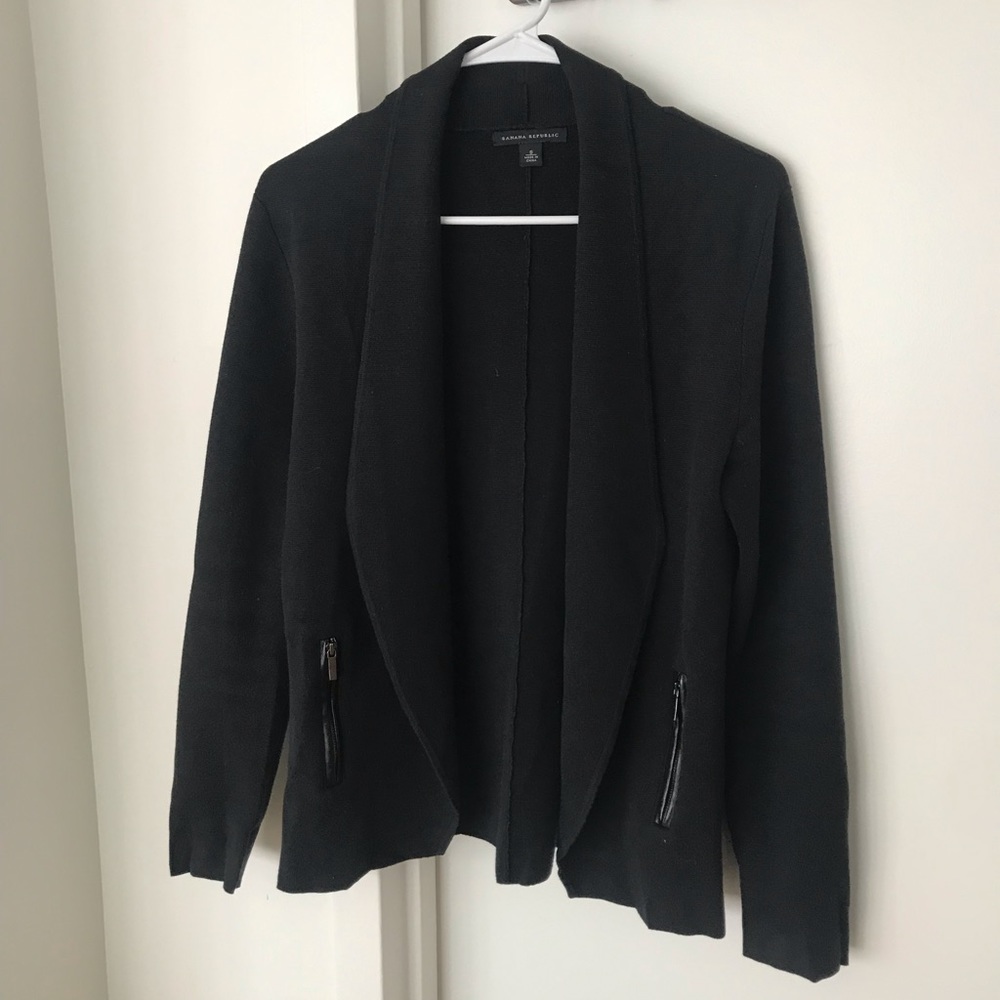 BANANA REPUBLIC Structured Knit Jacket
